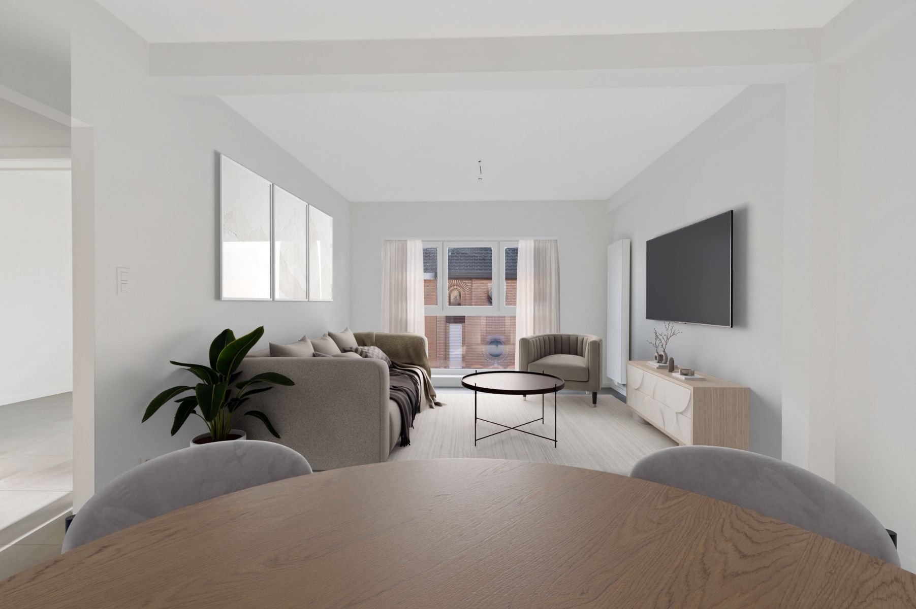 Gerenoveerd appartement te Merchtem! foto 8