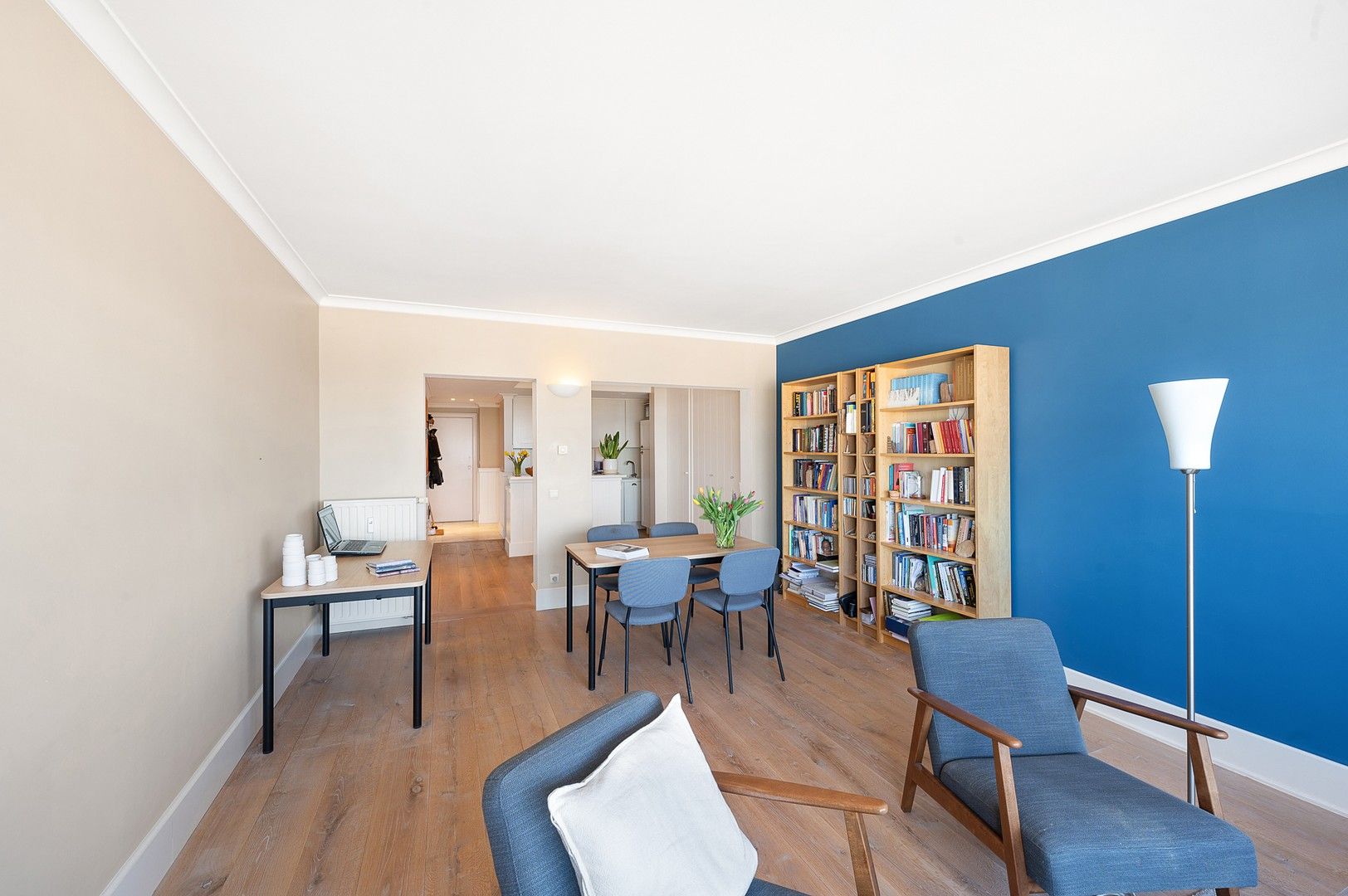 Pied-à-terre met frontaal zeezicht ideaal gelegen in het Zoute. foto 11