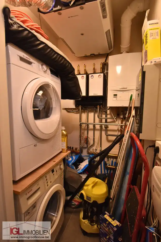 Modern gelijkvloersappartement met 2 slaapkamers en 2 staplaatsen te huur in Sint-Pieters-Leeuw foto 12