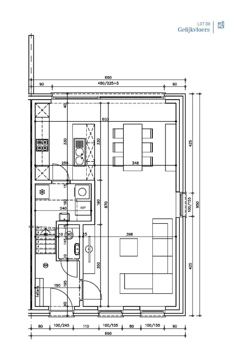 Gits (Hooglede), Middenstr-Tillostr-V.Maerlantstr - Fase 1: Lot 09 foto 2