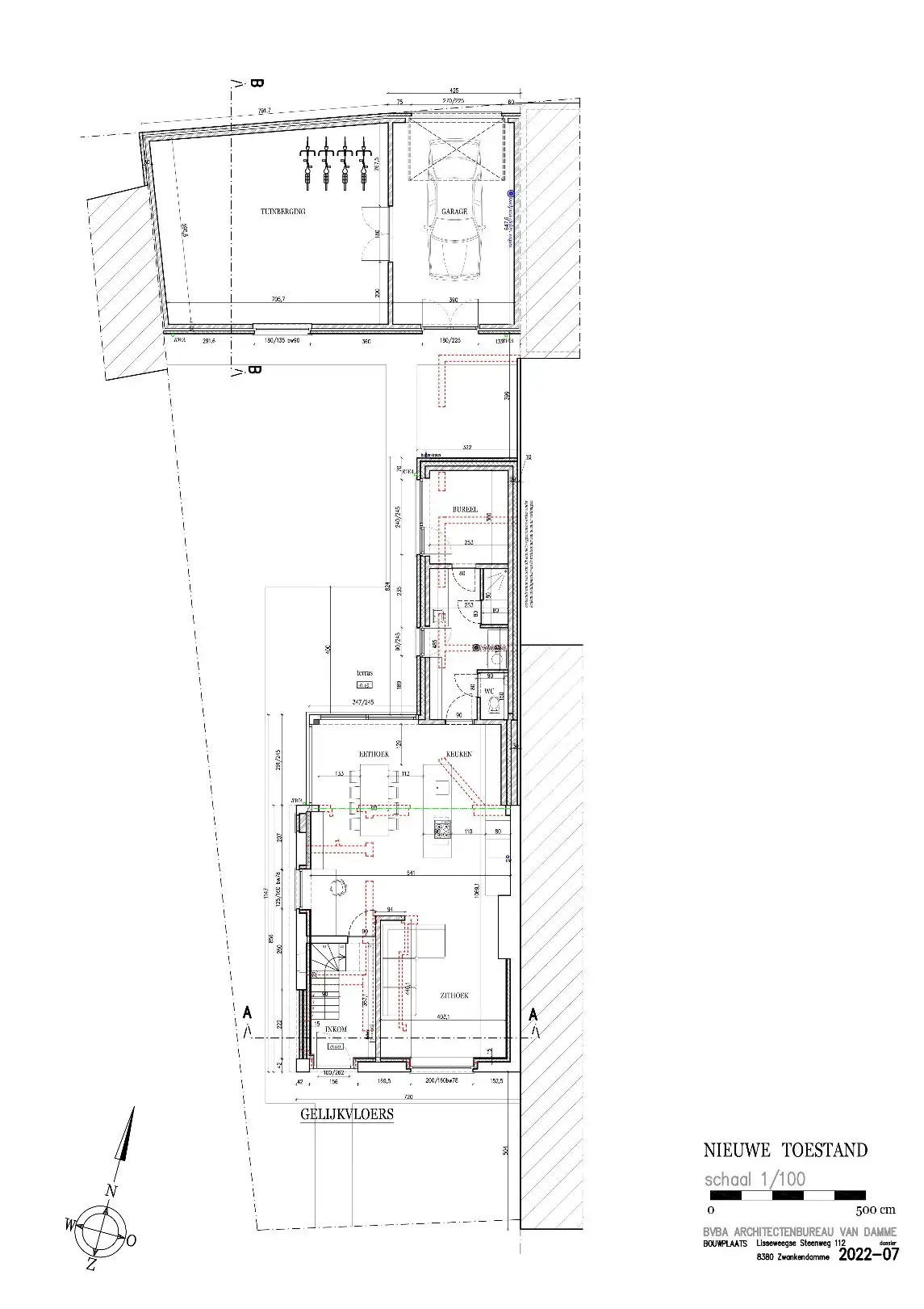 Halfopen woning op een mooi perceel te Zwankendamme foto 2