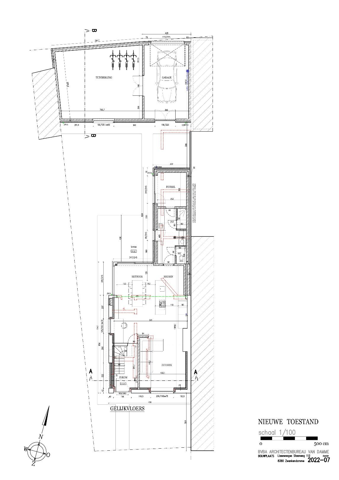 Halfopen woning op een mooi perceel te Zwankendamme foto 2