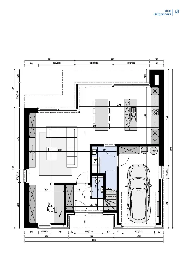 Bouwgrond voor nieuw te bouwen villa in Landegem foto 7