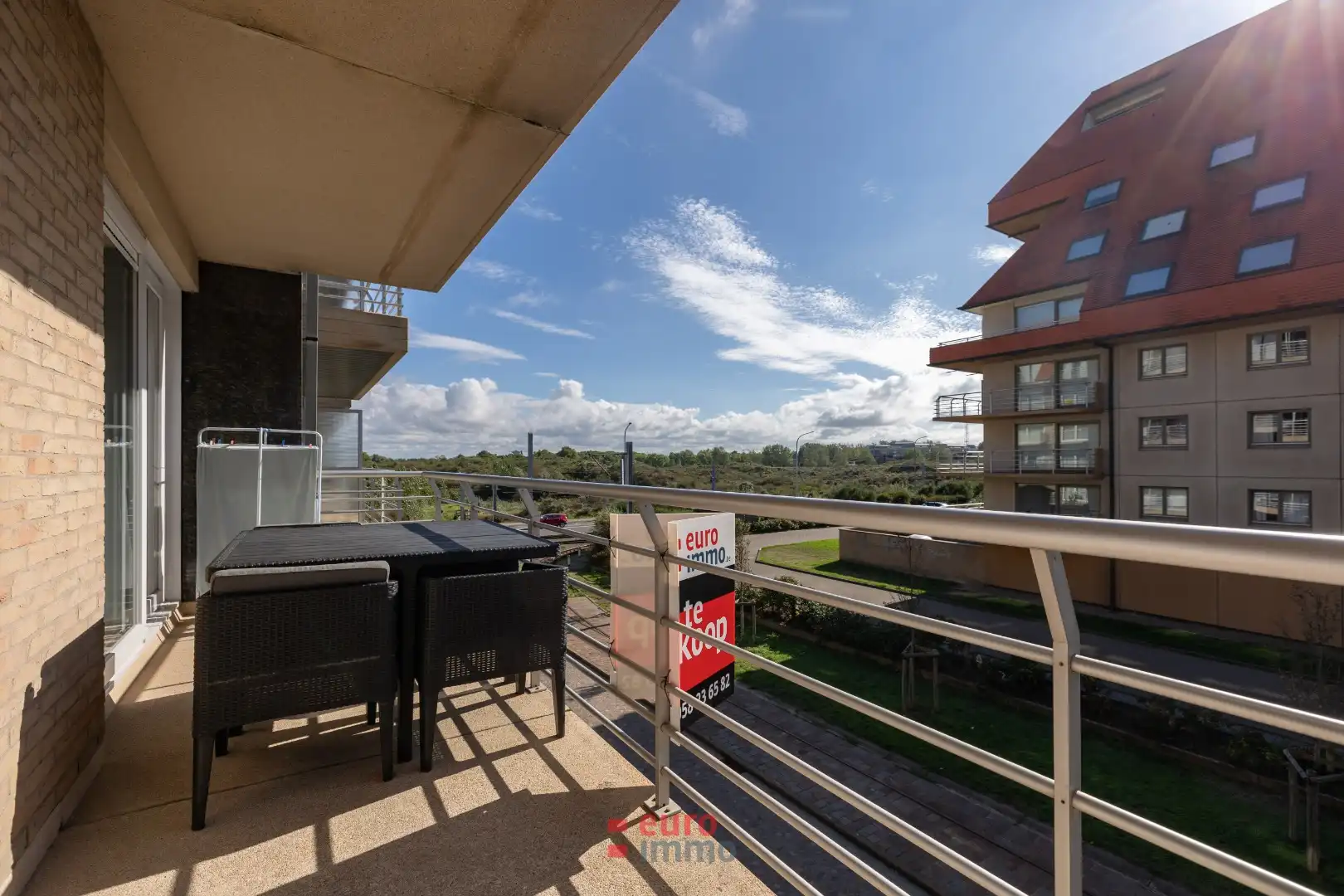 Appartement met zicht op zee én op de duinen foto 6