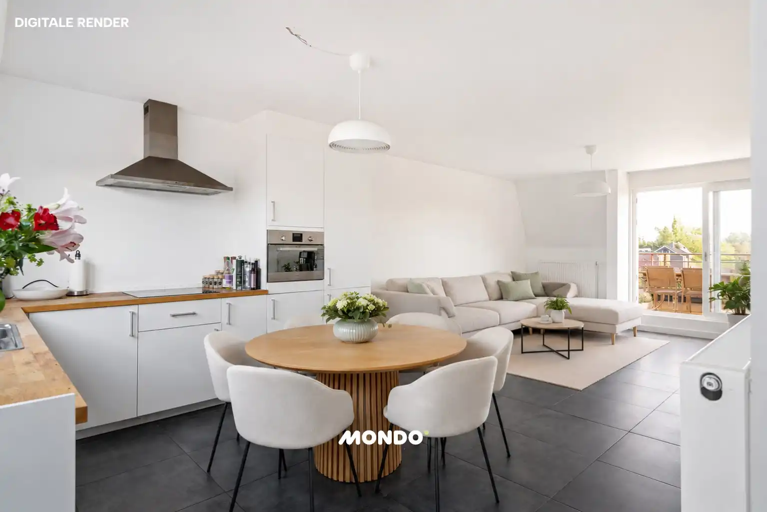 Modern duplex appartement met groot terras te Willebroek! foto 2