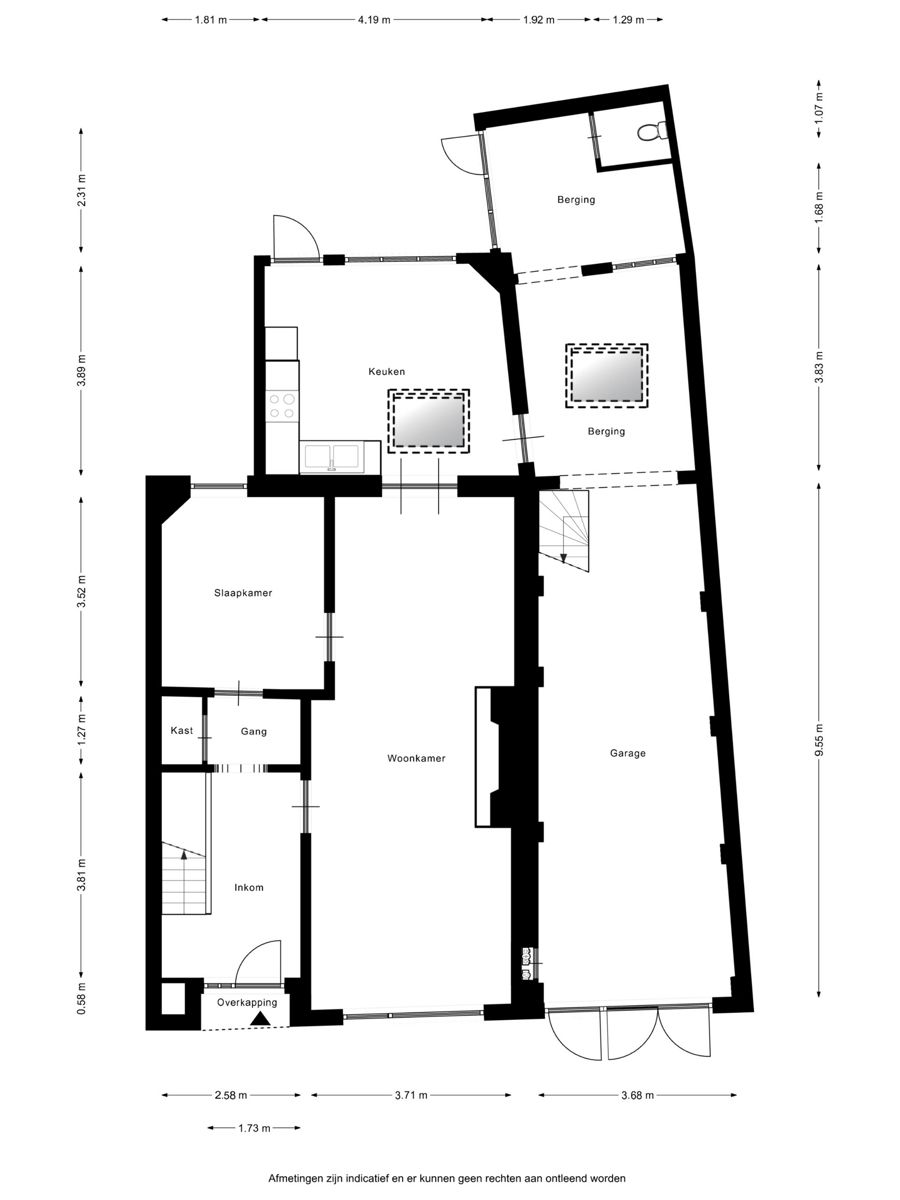 Gezinswoning met 5 slaapkamers, ruime garage en grote tuin foto 30