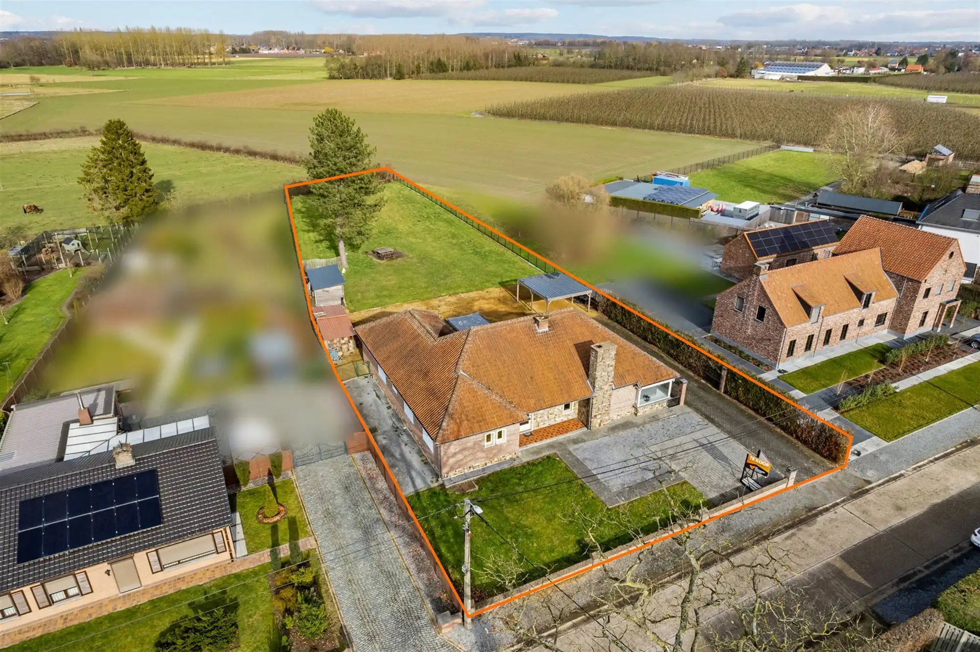 KARAKTERVOLLE GELIJKVLOERSE WONING (246M²) OP EEN PERCEEL VAN 25A41CA TE HALEN foto 24