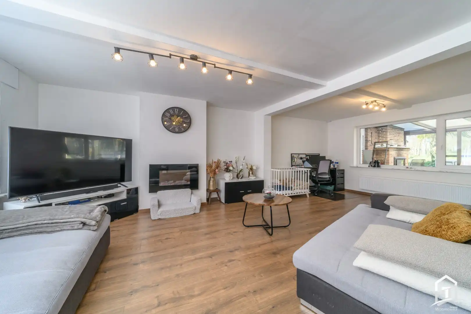 Gerenoveerde woning met 3 slaapkamers, garage en tuin in Kerksken foto 2