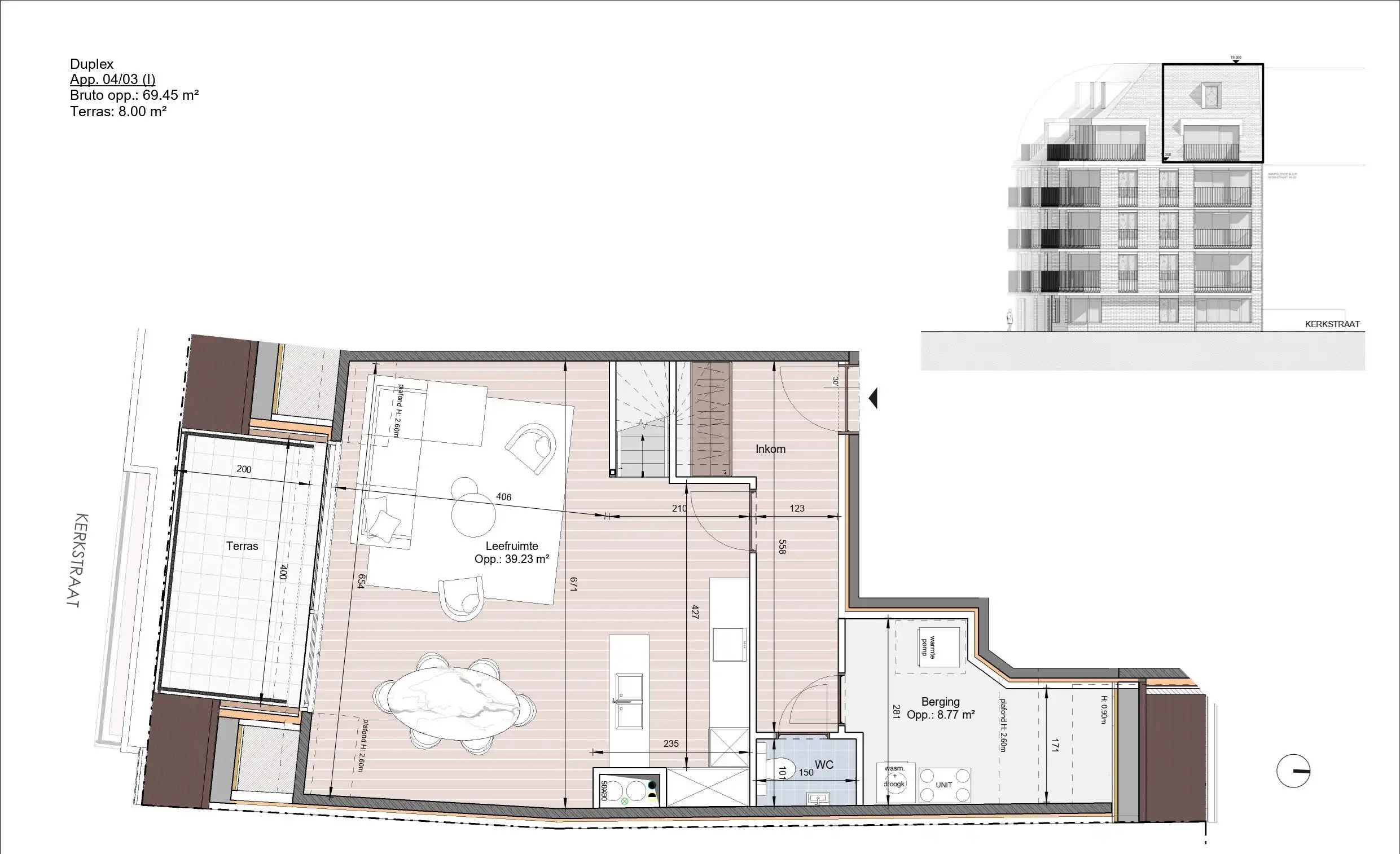 Duplex appartement gelegen in Res. Antoine foto 5