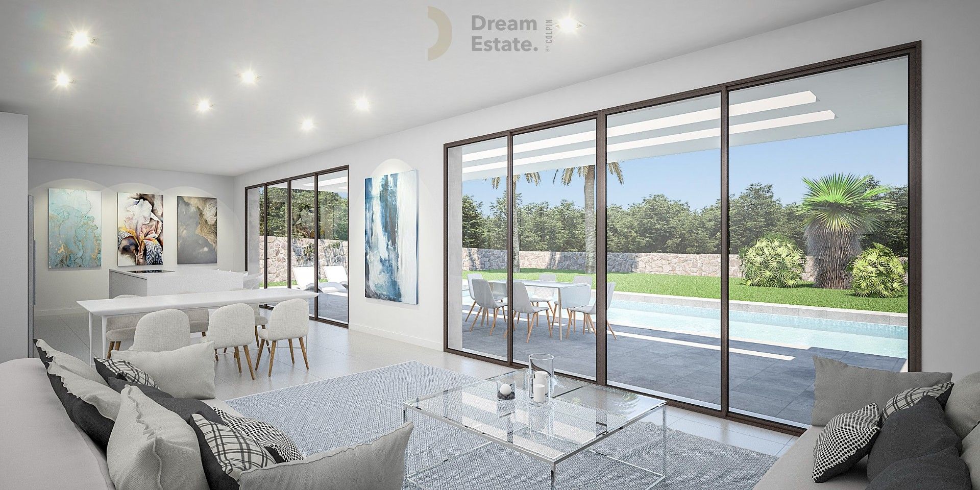Villa Chloe - Moderne villa in een luxe woonwijk dicht bij de stranden van Jávea. foto 3
