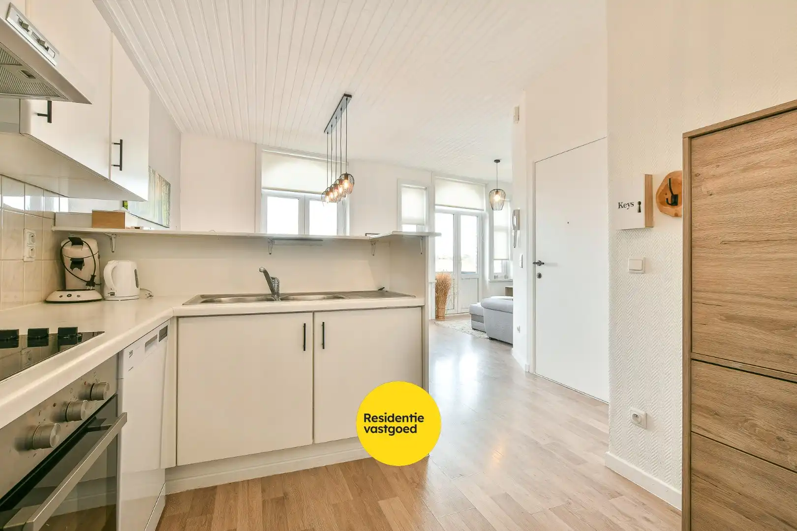 Karaktervol éénslaapkamerappartement in hartje De Haan - energiezuinig & lichtrijk foto 15