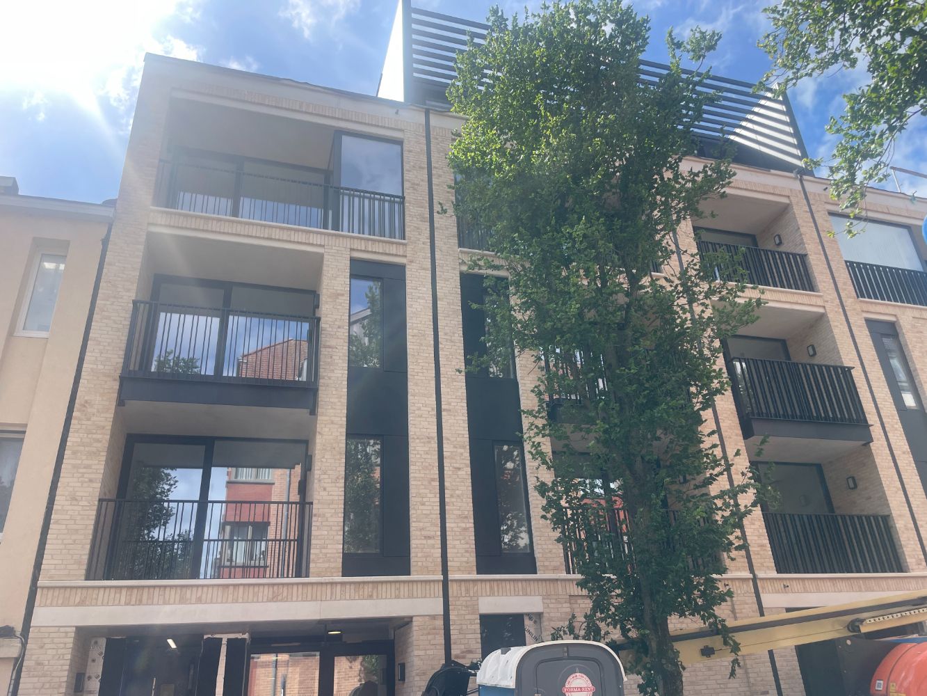 2-slaapkamer appartement TE HUUR in nieuwbouw residentie Evelyne te Oostende foto 5