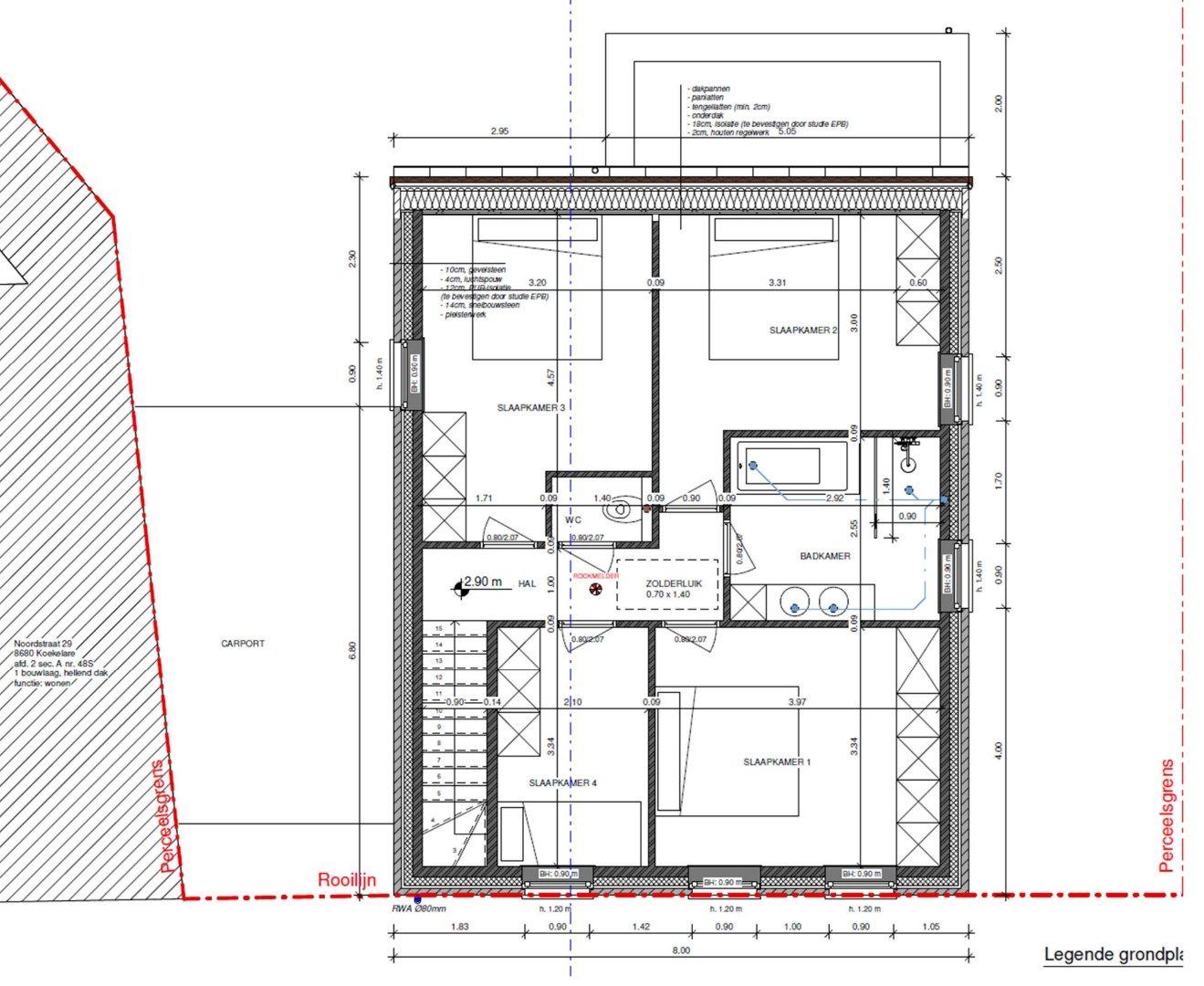 Alleenstaande nieuwbouwwoning met 4 slaapkamers en tuin te Koekelare  foto 5
