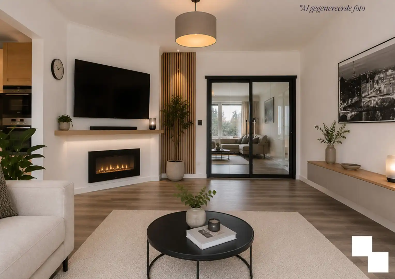 3-slaapkamer appartement met garage te Roeselare foto 6