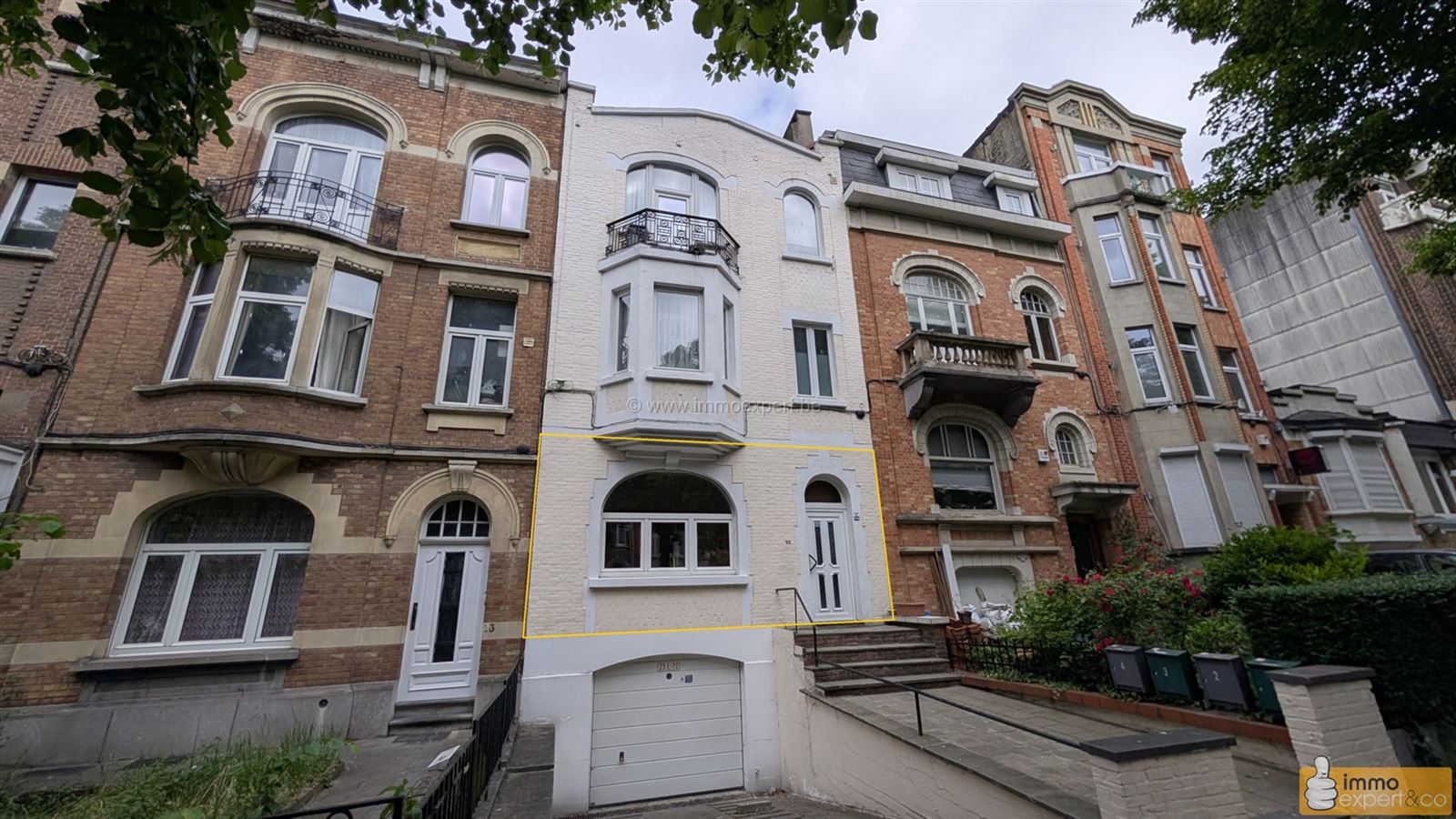 ANDERLECHT: Appartement 1 slpk + tuin/terras foto {{pictureIndex}}
