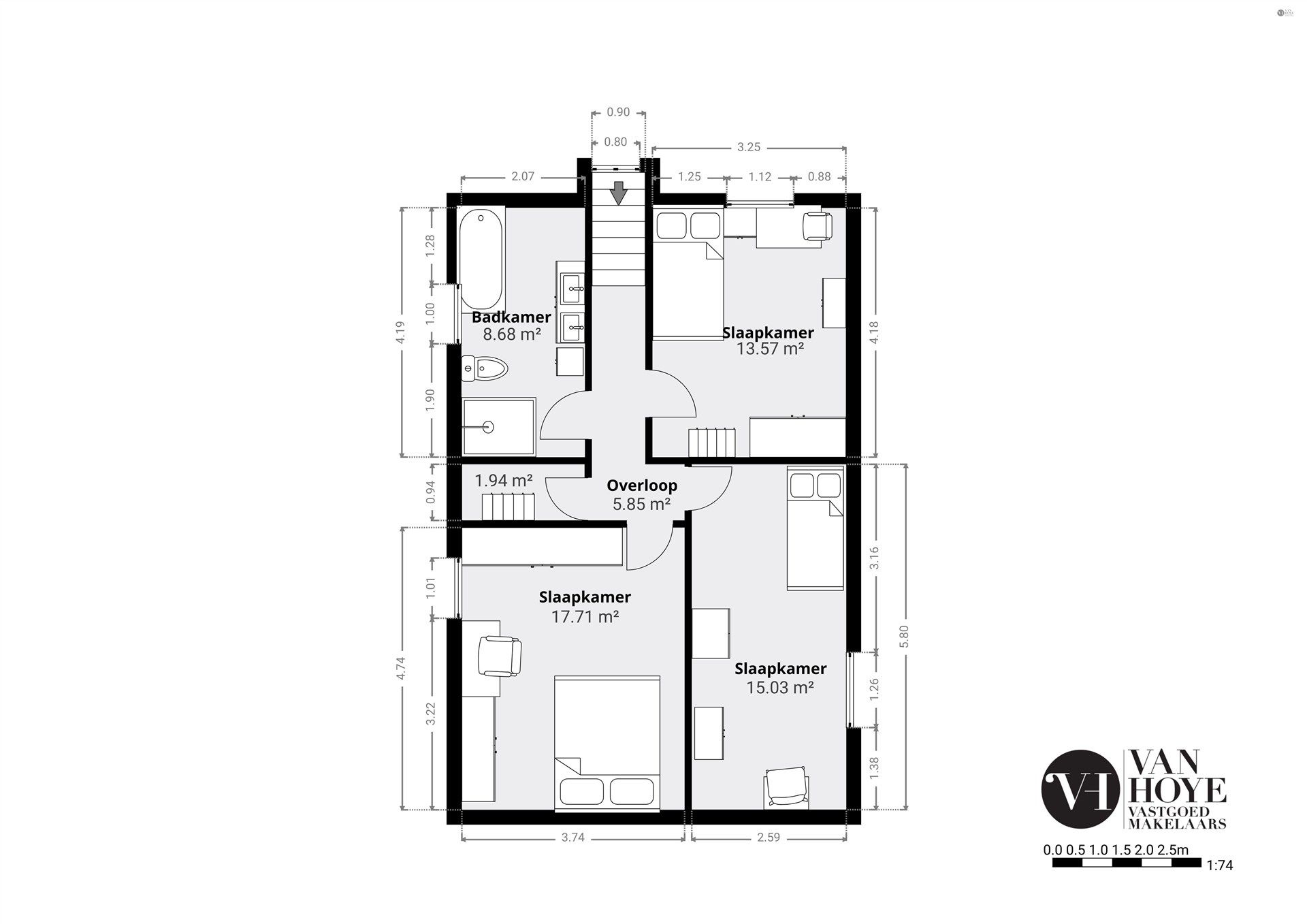 instapklaar en goed onderhouden woning foto 23