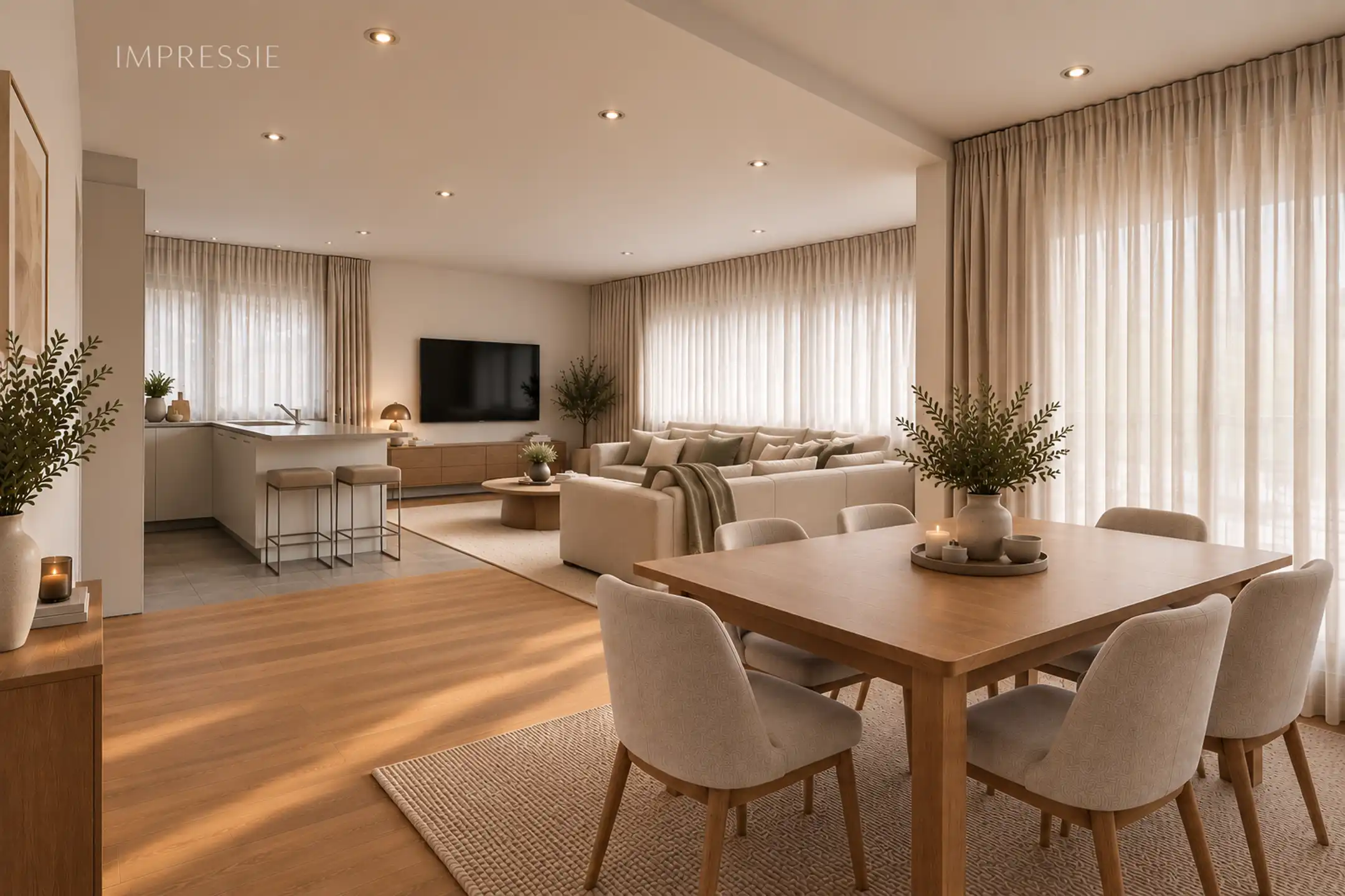 Stijlvol 2-slaapkamerappartement met 2 terrassen, private tuin, staanplaats en berging in hartje Heide foto 2