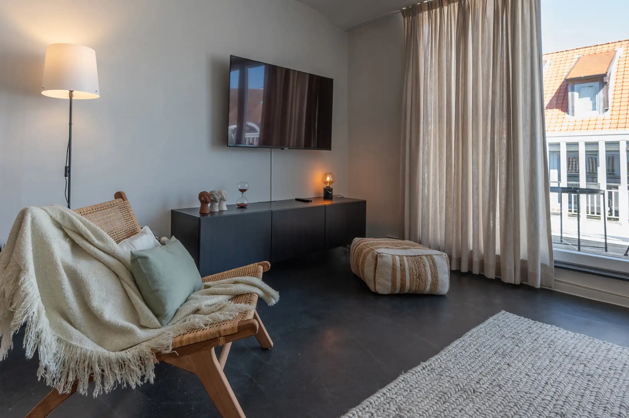 Hedendaags duplex appartement aan de rand van het Zoute... foto 5