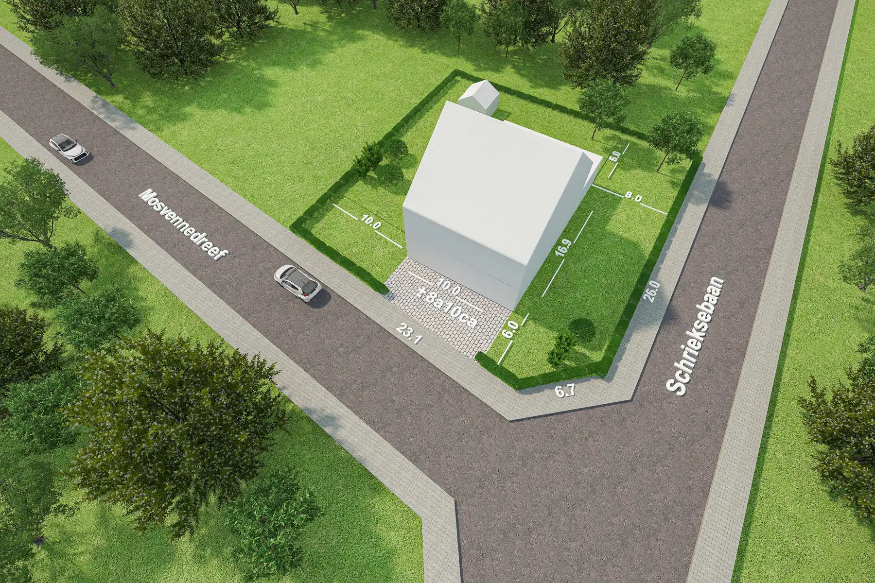 Interssante bouwgrond OB 810 m2 te 3140 KEERBERGEN foto {{pictureIndex}}