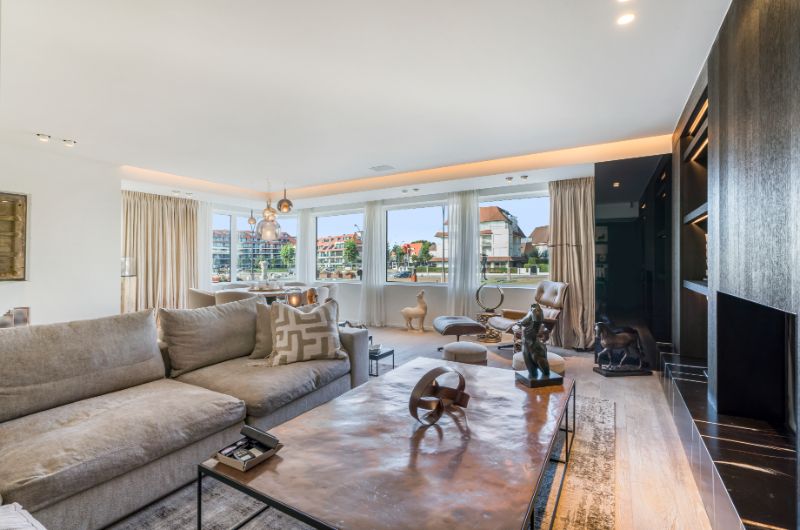 LUXUEUZE VILLA OP 150 M VAN HET STRAND TE KNOKKE (CASINO) foto 4