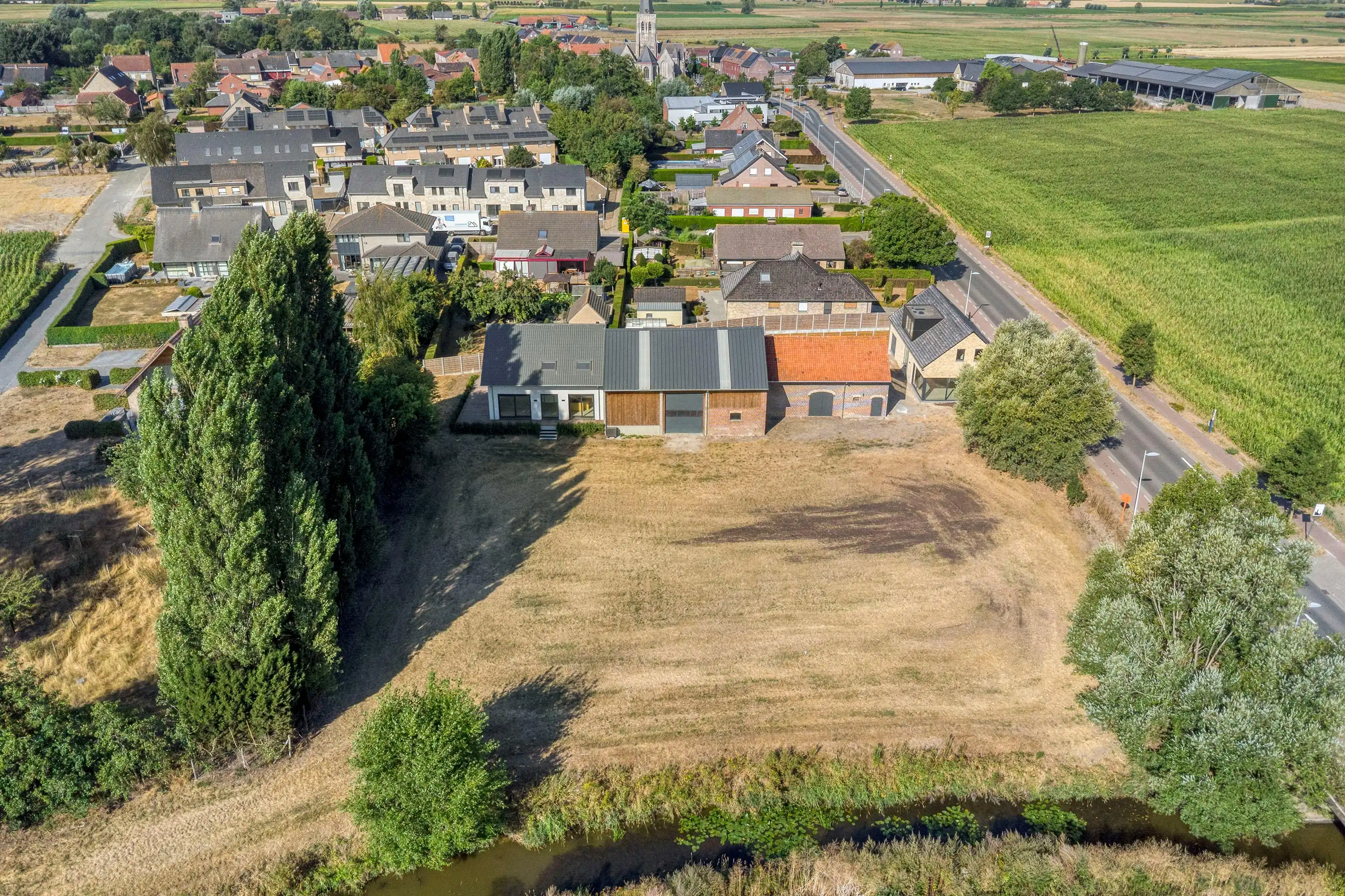 Nieuwbouwhuis met loods en weide te koop in Westvleteren foto 28