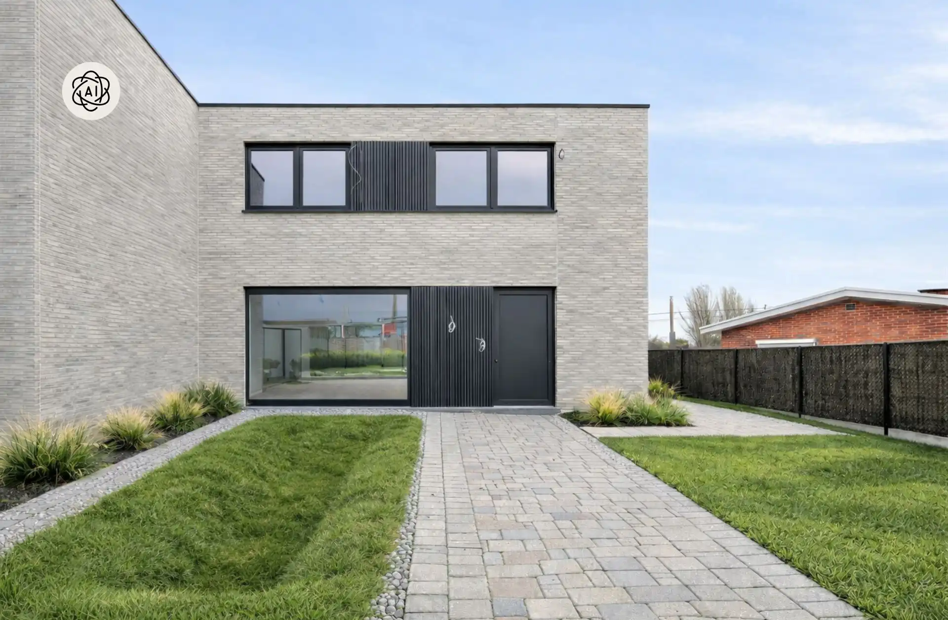 Landelijk gelegen nieuwbouwproject in Sint-Eloois-Vijve foto {{pictureIndex}}