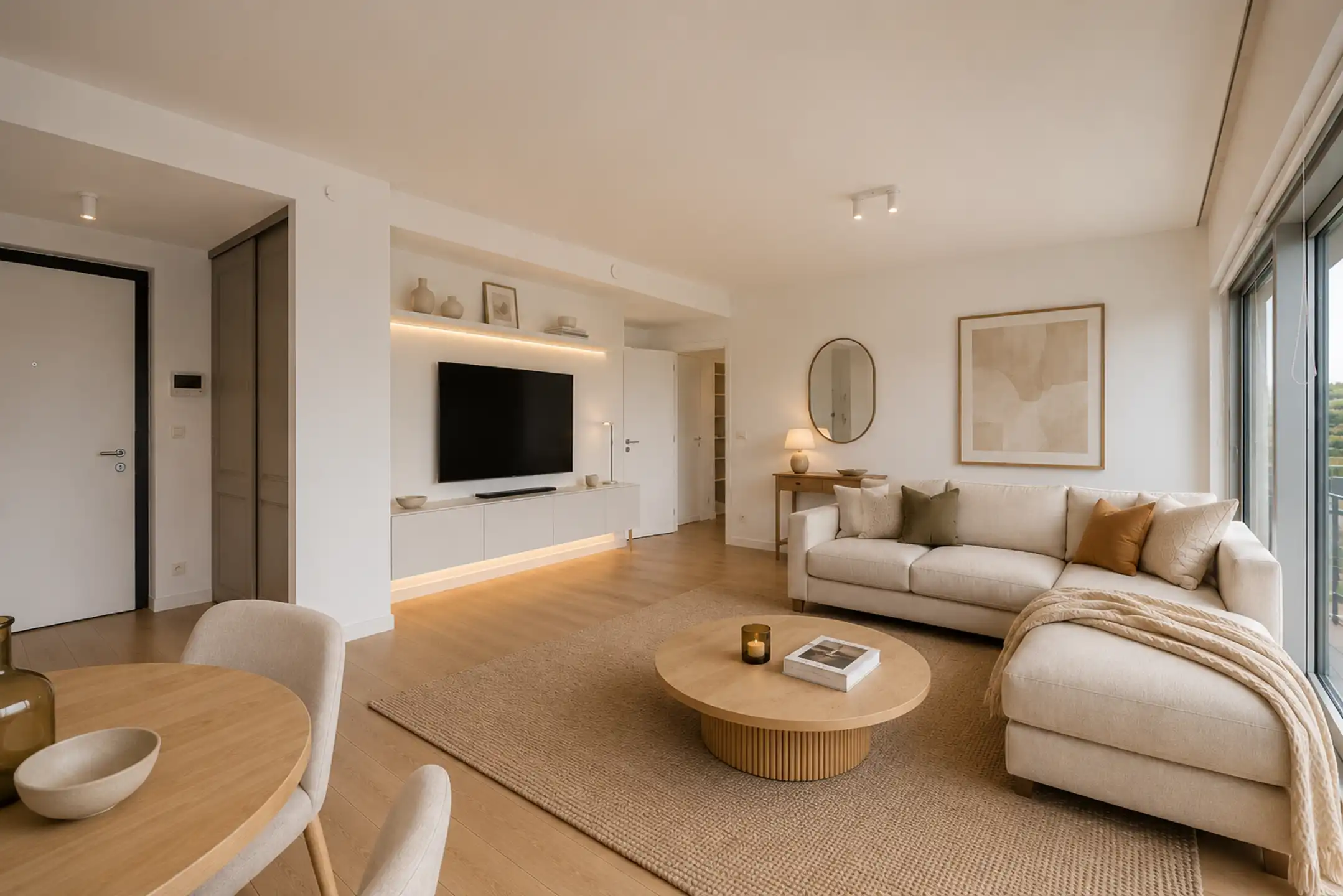 ANTWERPEN LINKEROEVER - Appartement met zicht op Galgenweel! foto 2