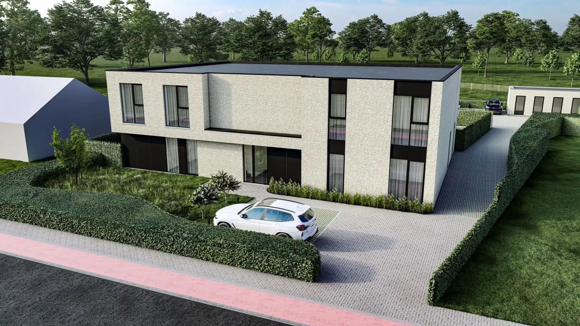 1.1 EXCLUSIEF  NIEUWBOUWAPPARTEMENT MET 2 SLPK’S EN RUIM TERRAS IN LINKHOUT foto 7