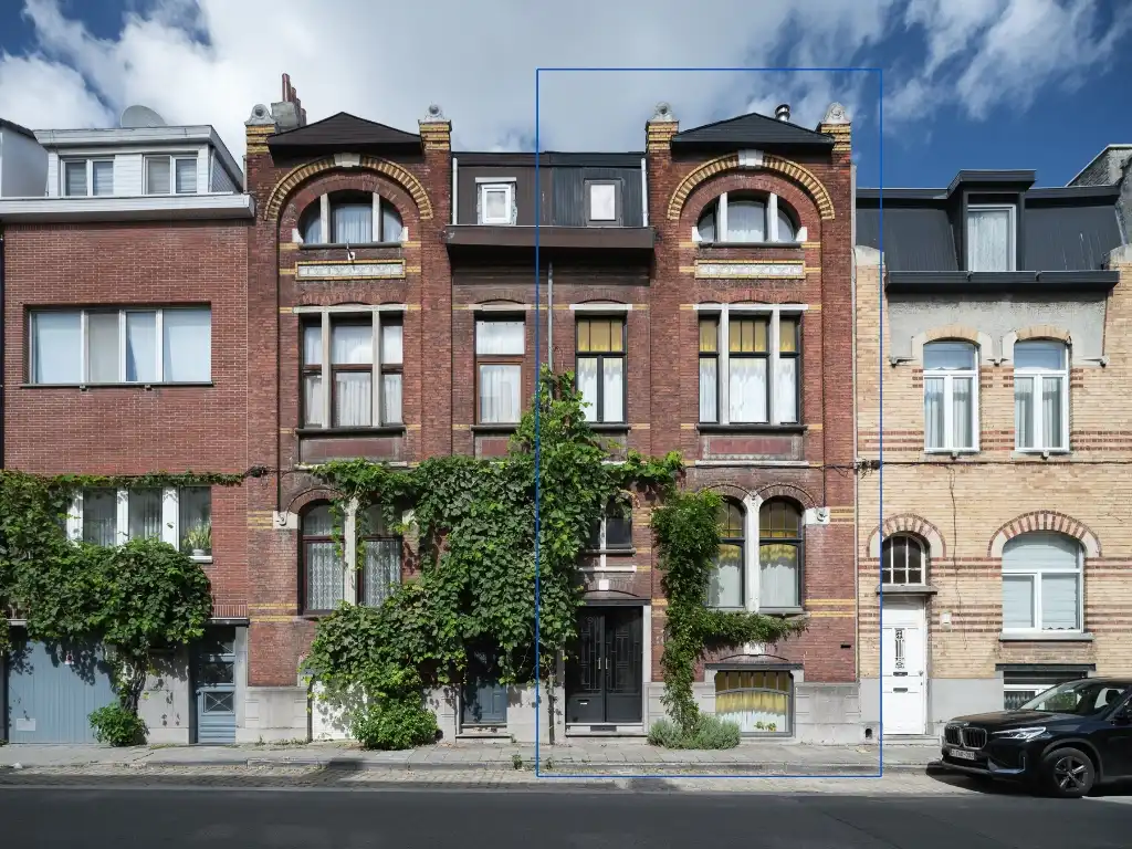 Stijlvolle townhouse met karaktervolle art-nouveaugevel op een gegeerde locatie nabij het Baudelohof. foto 17