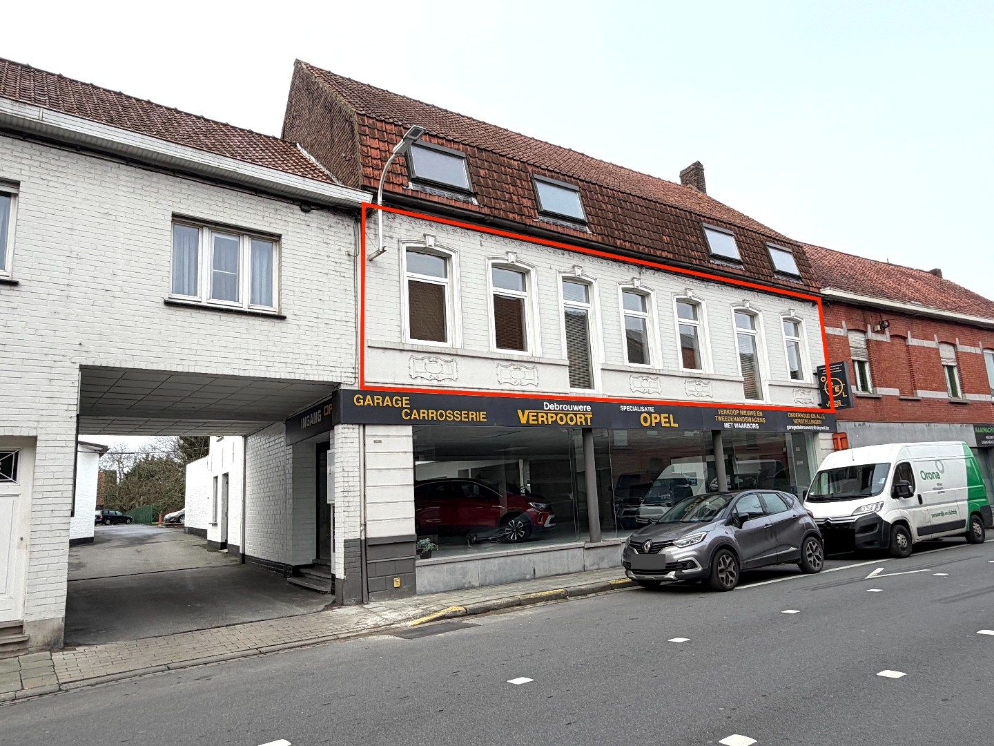 Prachtig, groot appartement in het centrum van Wevelgem! foto {{pictureIndex}}