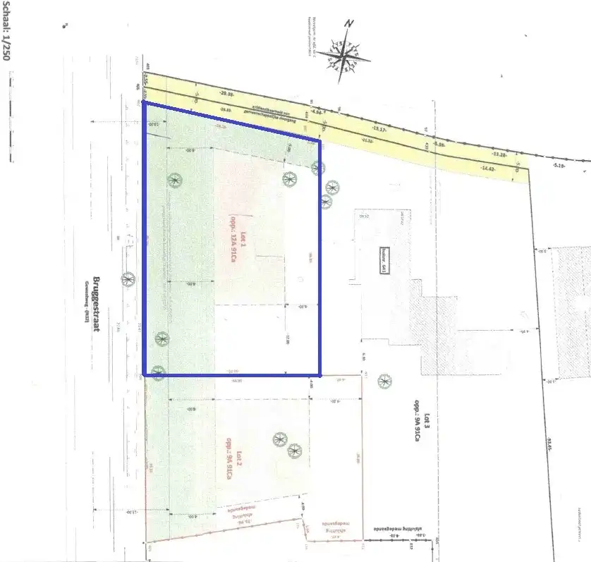 Projectgrond voor woonst/vrije beroepen/kantoor in Menen foto 3