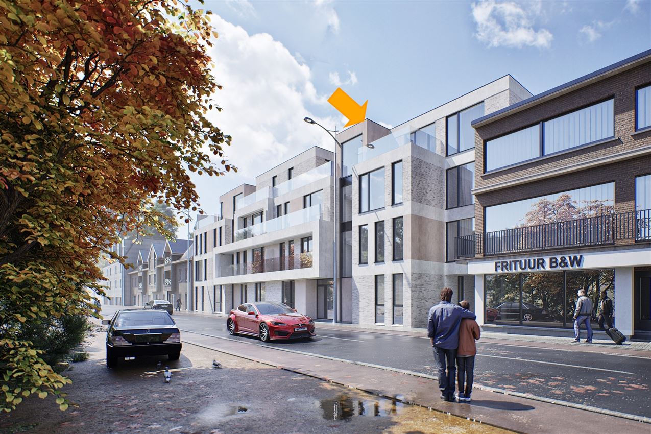 Leuk opgevat penthouse met 2slk en 2 terrassen foto {{pictureIndex}}