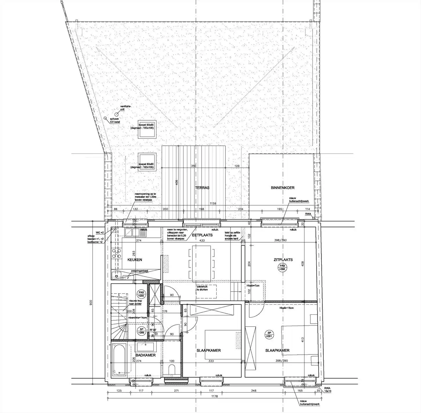 Appartement op eerste verdieping met groot terras. foto 13