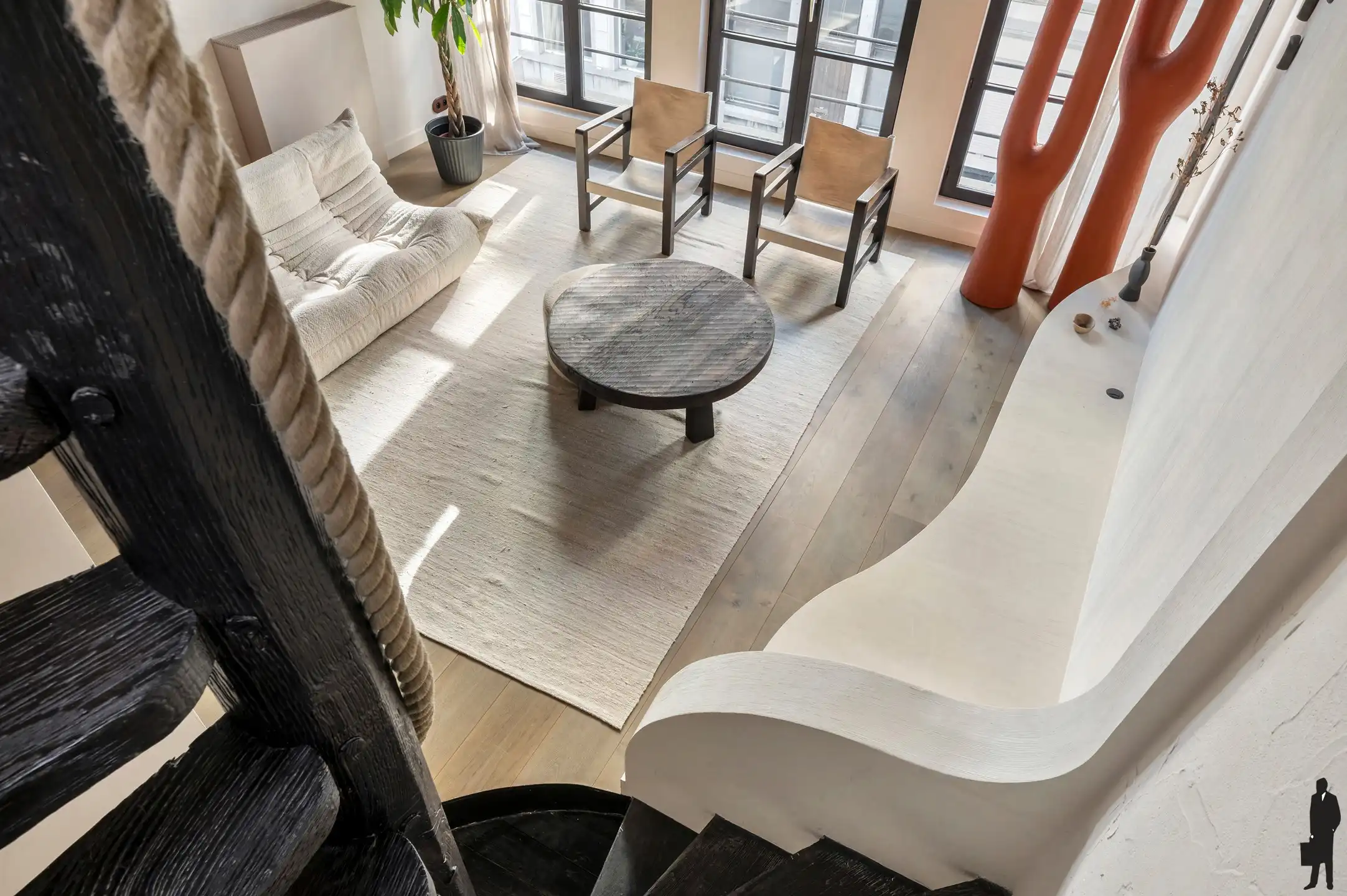 Neoclassicistische stadswoning uit de 19de eeuw met zicht op de Schelde en de Kathedraal foto 15