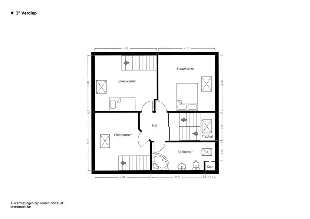 Ruime woning met dakterras en atelier foto 22