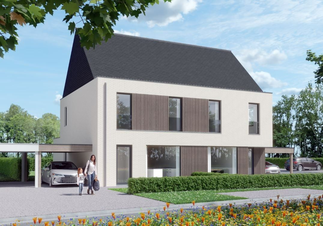 MODERNE KOPPELWONINGEN TE KOOP IN EEN RUSTIGE, GROENE LIGGING TE INGELMUNSTER foto 1