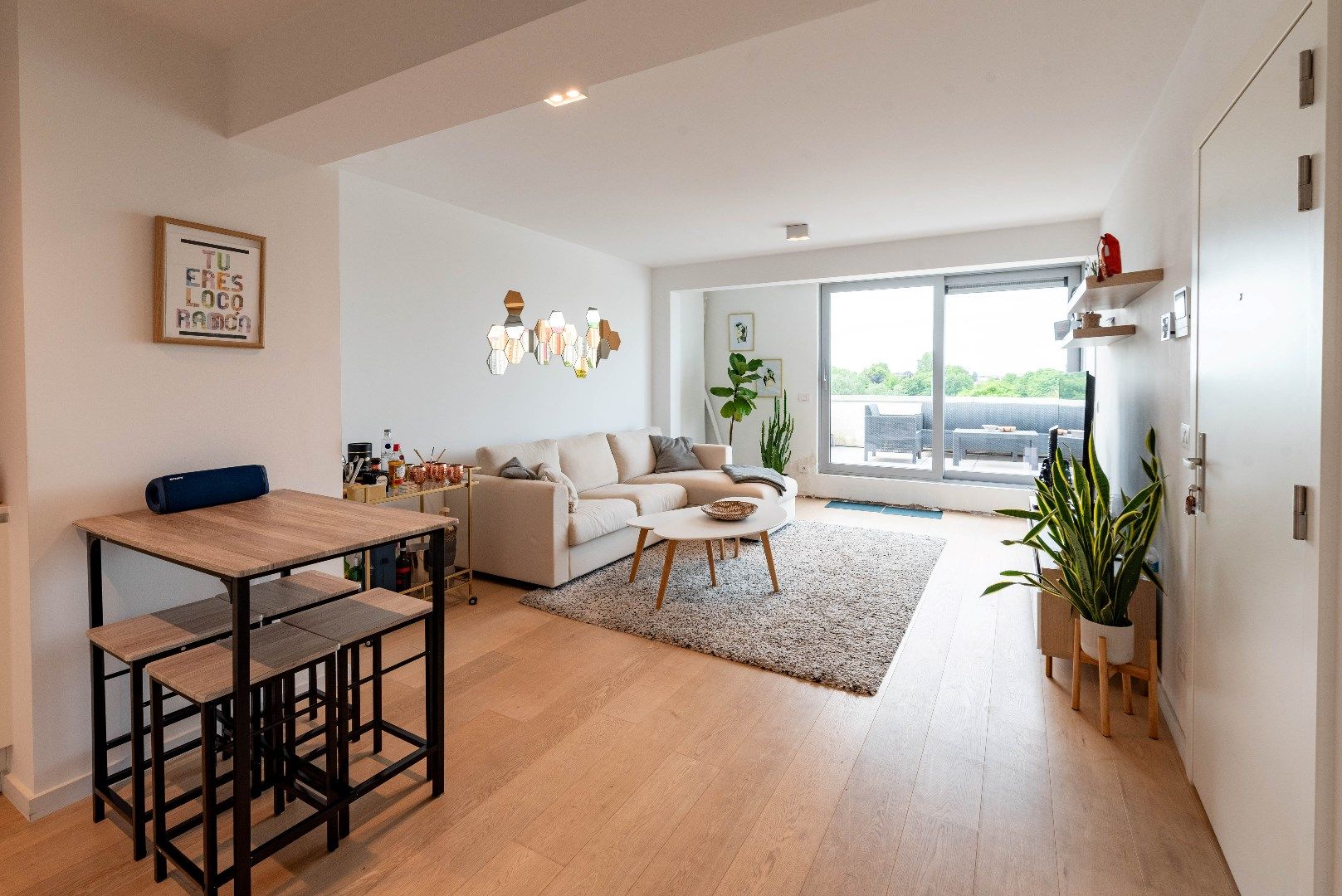 Modern penthouse op het Antwerpse Zuid foto 2