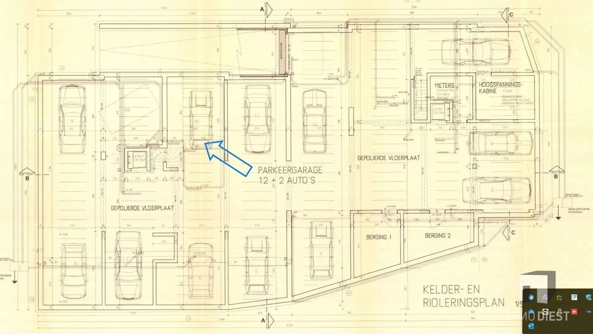 Appartement met 2 slaapkamers, terras en parking in centrum Diest foto 25