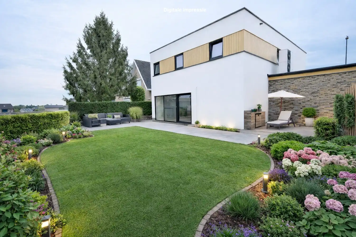 Moderne woning (casco-plus) met strakke architectuur en tal van mogelijkheden foto 19