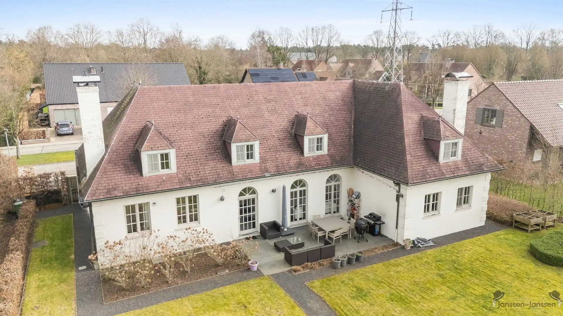 Prachtige villa op een perceel van 1.500m² in het groene Sint-Job. foto 34