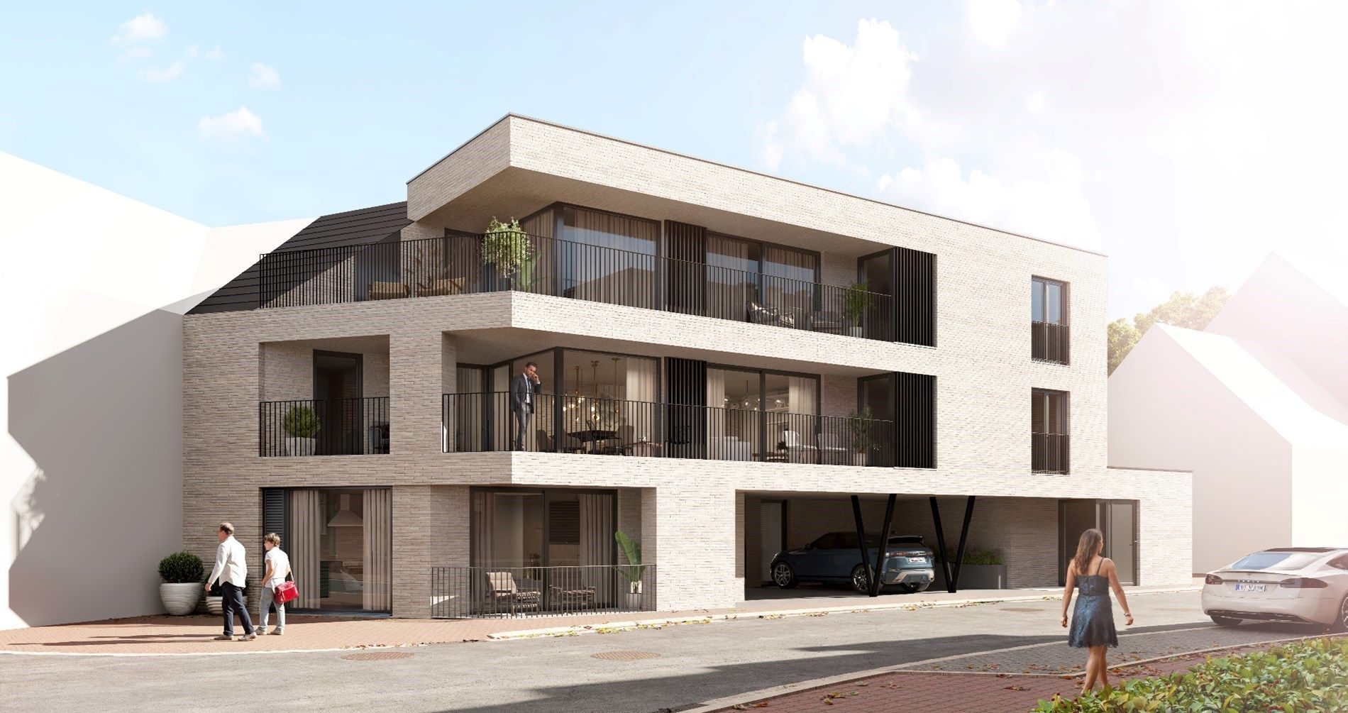 ENERGIEZUINIG RUIM APPARTEMENT MET TERRAS | 2 SLPKS | STAANPLAATS foto 9