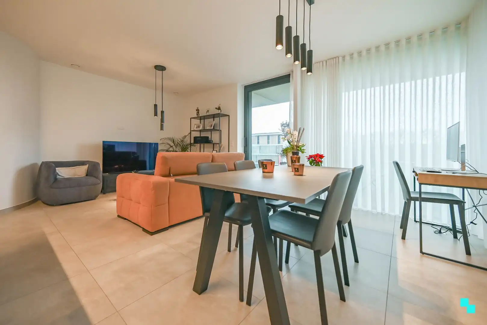 Uniek hoekappartement in blok IV van residentie Blauwpoorte foto 4