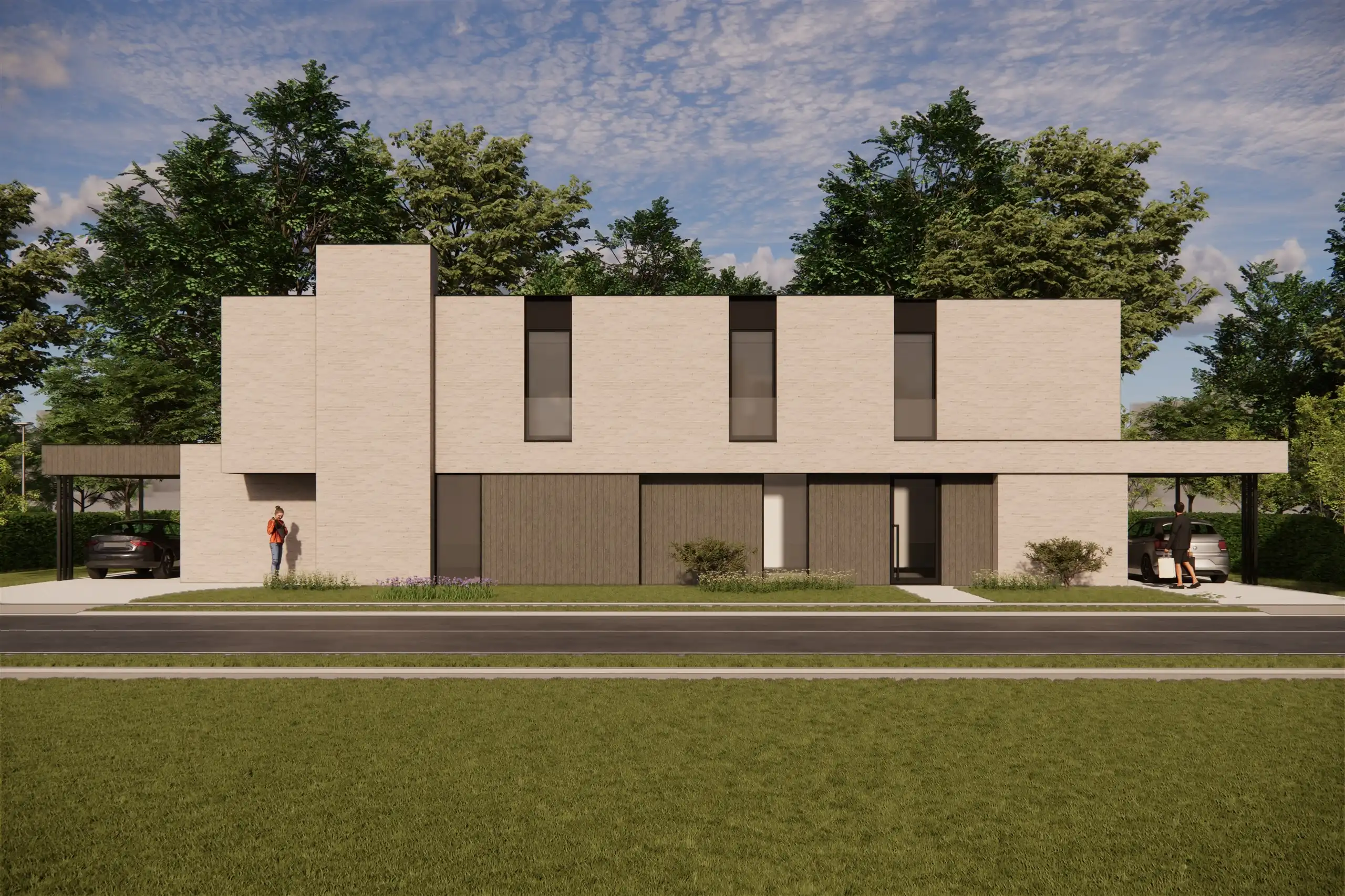 Halfopen nieuwbouw op gegeerde locatie nabij natuurgebied! foto 2