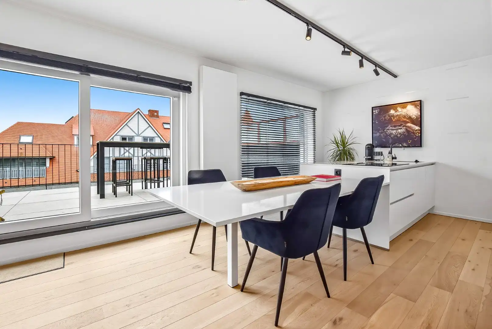 Exclusief penthouse (99m²) met maar liefst 100m² dakterras te Sint-idesbald (Koksijde).  foto 9