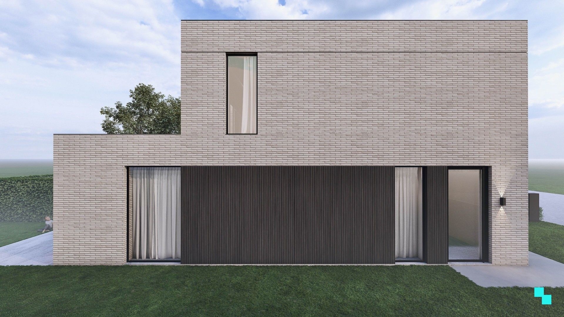 Halfopen nieuwbouwwoning in Wielsbeke foto 22