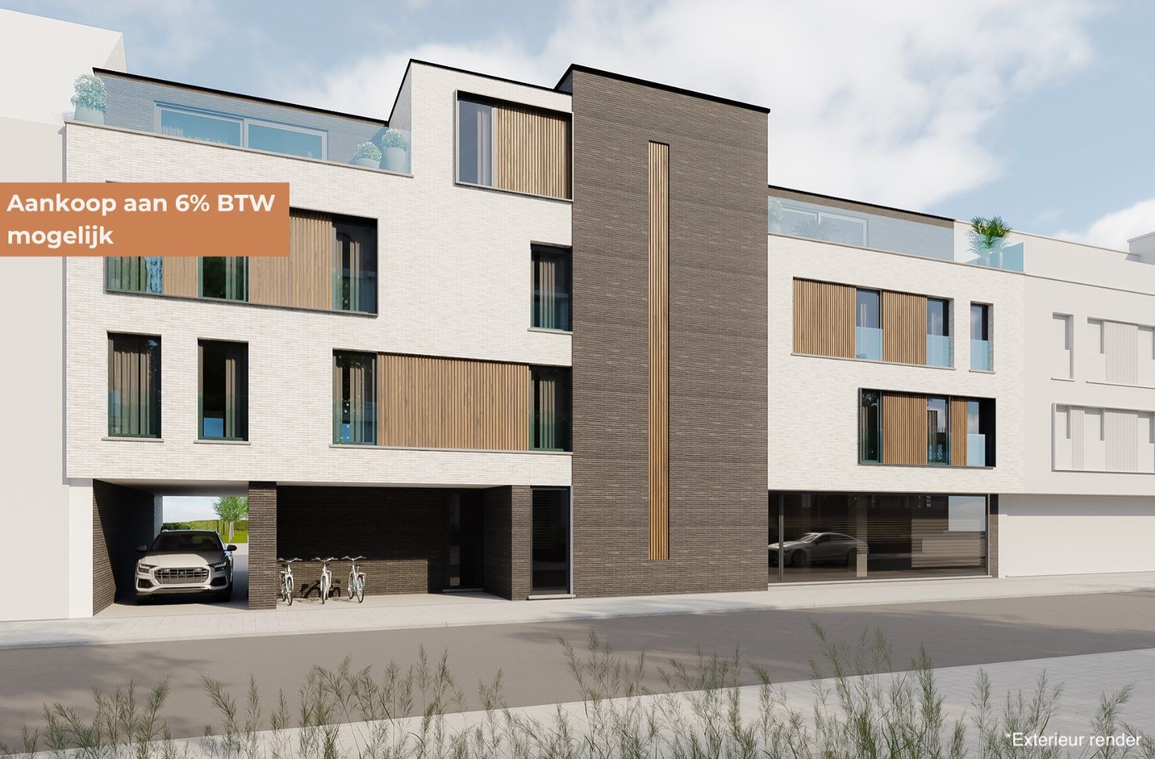 Residentie Bharon | Ruime Terrassen & Comfortabel Wonen in een Energiezuinig Nieuwbouwproject foto {{pictureIndex}}