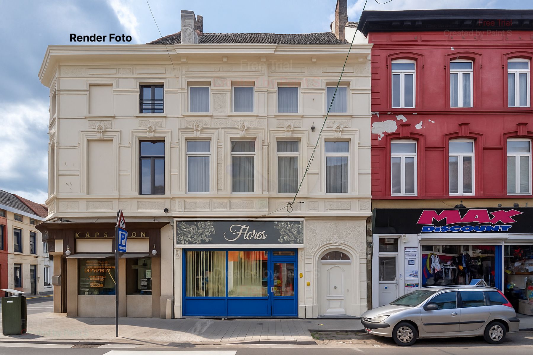 Ruime eigendom met 326 m² woonruimte + 79 m² handel – Gent foto 3
