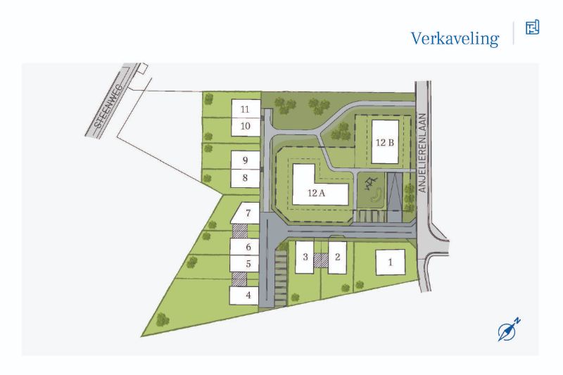 Denderleeuw, Anjelierenlaan - Steenweg - Fase 3 (Anjelierenlaan) - appartementen: Lot 12A/0.1 foto 2