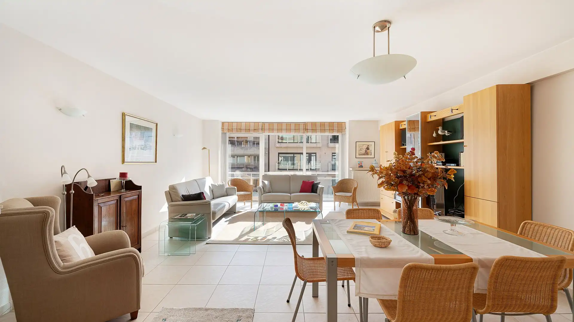 Groot twee slaapkamer appartement vlakbij het strand van Knokke foto 3