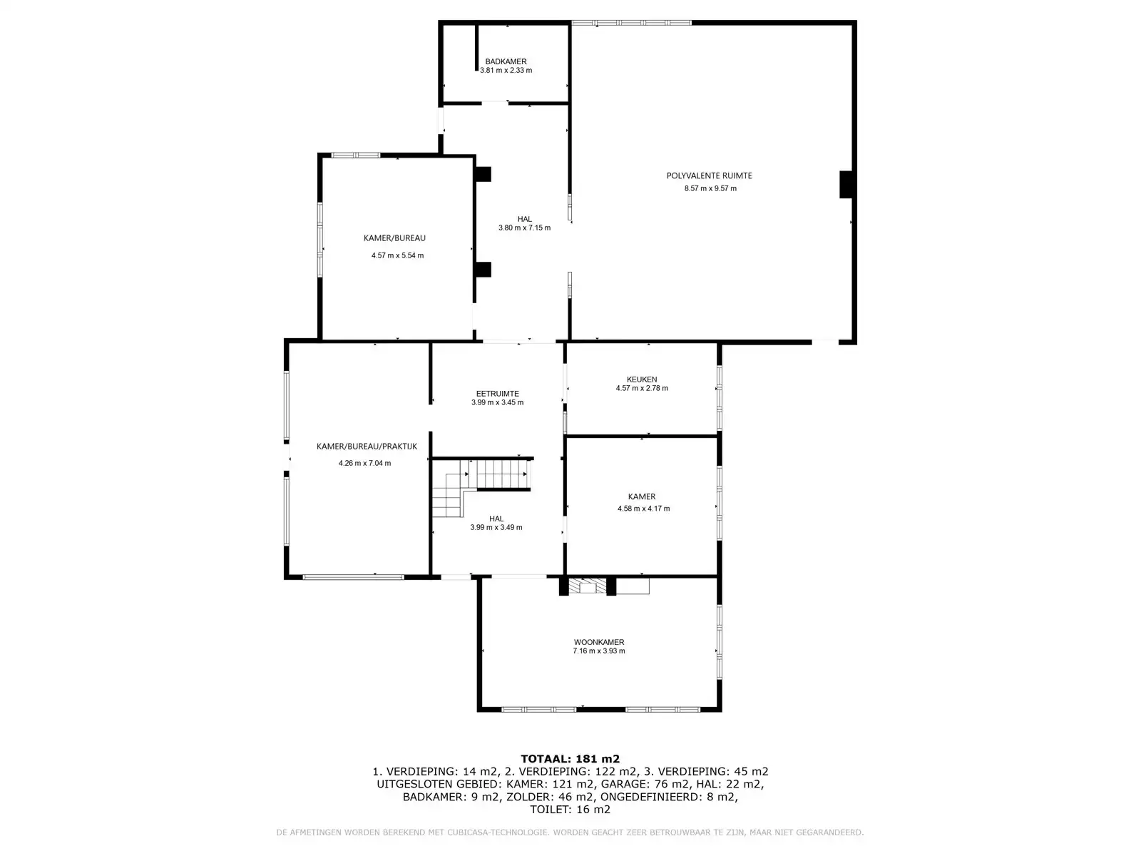 Zeer ruim huis met praktijk/pol. ruimte op terrein van 40a. foto 6